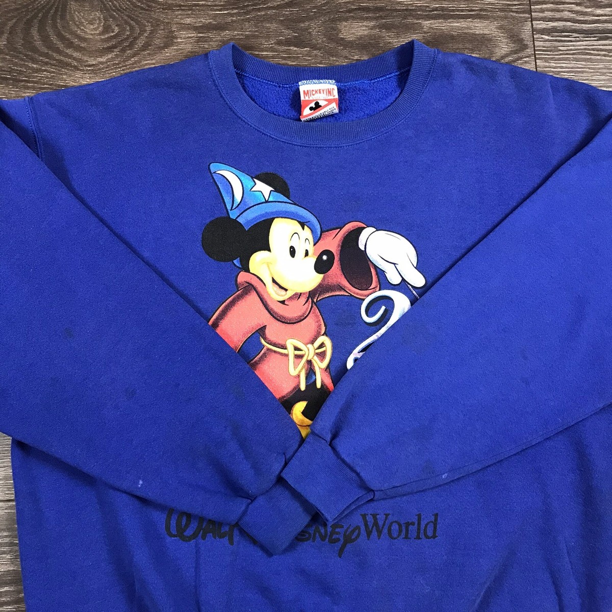 Disney World 25周年記念ミッキースウェット Mickey, Inc Walt