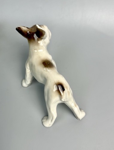 Keramik stehende Französische Bulldogge Hund Figur Vintage Made in Japan - Bild 5 von 11