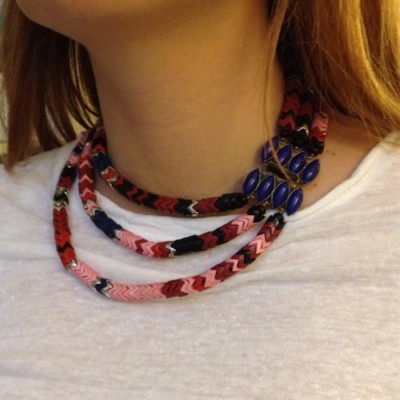 Collier Isabel Marant 3 Rangs En Bois Multicolore - Pièce Unique - Neuf Sans Boîte