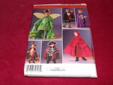 🌸  SIMPLICITY #2505 - CHILDREN'S BUTTERFLY-KNIGHT-PRINCESS-PIRATE PATTERN 3-8FF