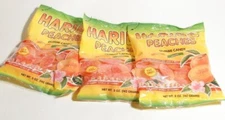 Haribo Gummi Peach Candy, 10 Pieces, 0.5 Ounces Each