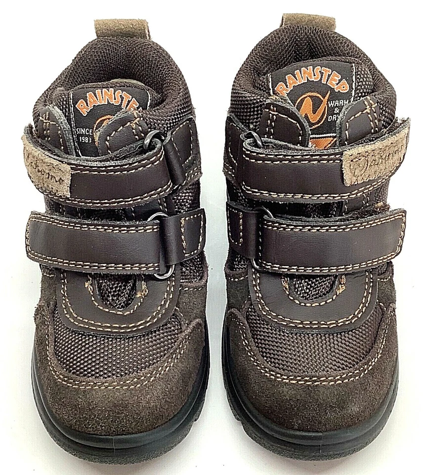 Naturino Rainstep Niño Pequeño Bota de Nieve Forrada de Lana EE. UU. 6 Marrón Foto 2 de 4