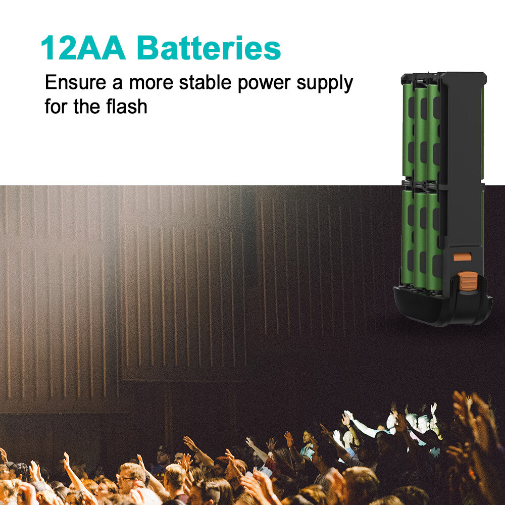 External Flash Battery Pack Speedlite Flash Power Bank For