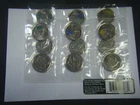 2011 Canada Legendary Nature Bison Orca Falcon 25-Cent Quarter 12-Pack coin 25c
