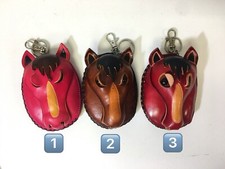 Handmade Leather Small Bag/ Purse/ Coin bag/ Wallet- Horse Face