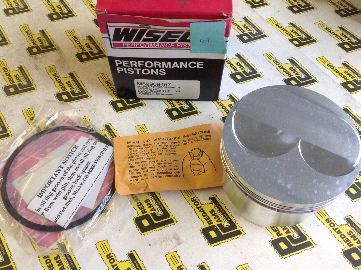 Wiseco Forged Pistons M52969457 Chevy Comp 1.052 Bore -4.165 | eBay