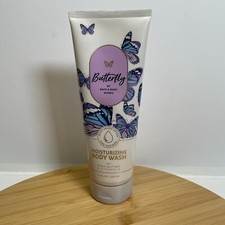 Bath  Body Works Butterfly Moisturizing Body Wash 10 Oz Shea Butter Vitamin E