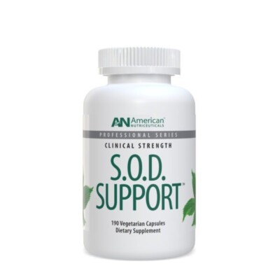 S.O.D SUPPORT - 190 Cp Destroys Free Radicals & Supports Maximum Body Mobility!