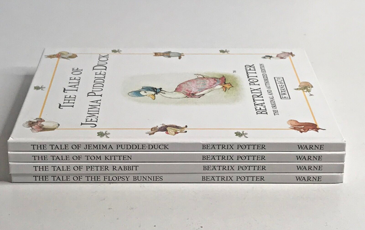Beatrix Potter Vintage 1996 Book Set x 4 | eBay UK
