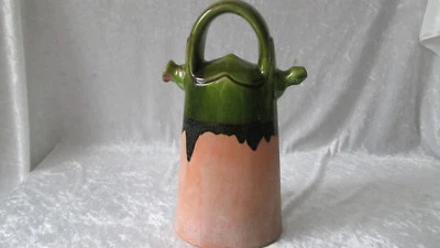 RARE Pichet Chevrette poterie Pré d'Auge art populaire - Photo 1/4