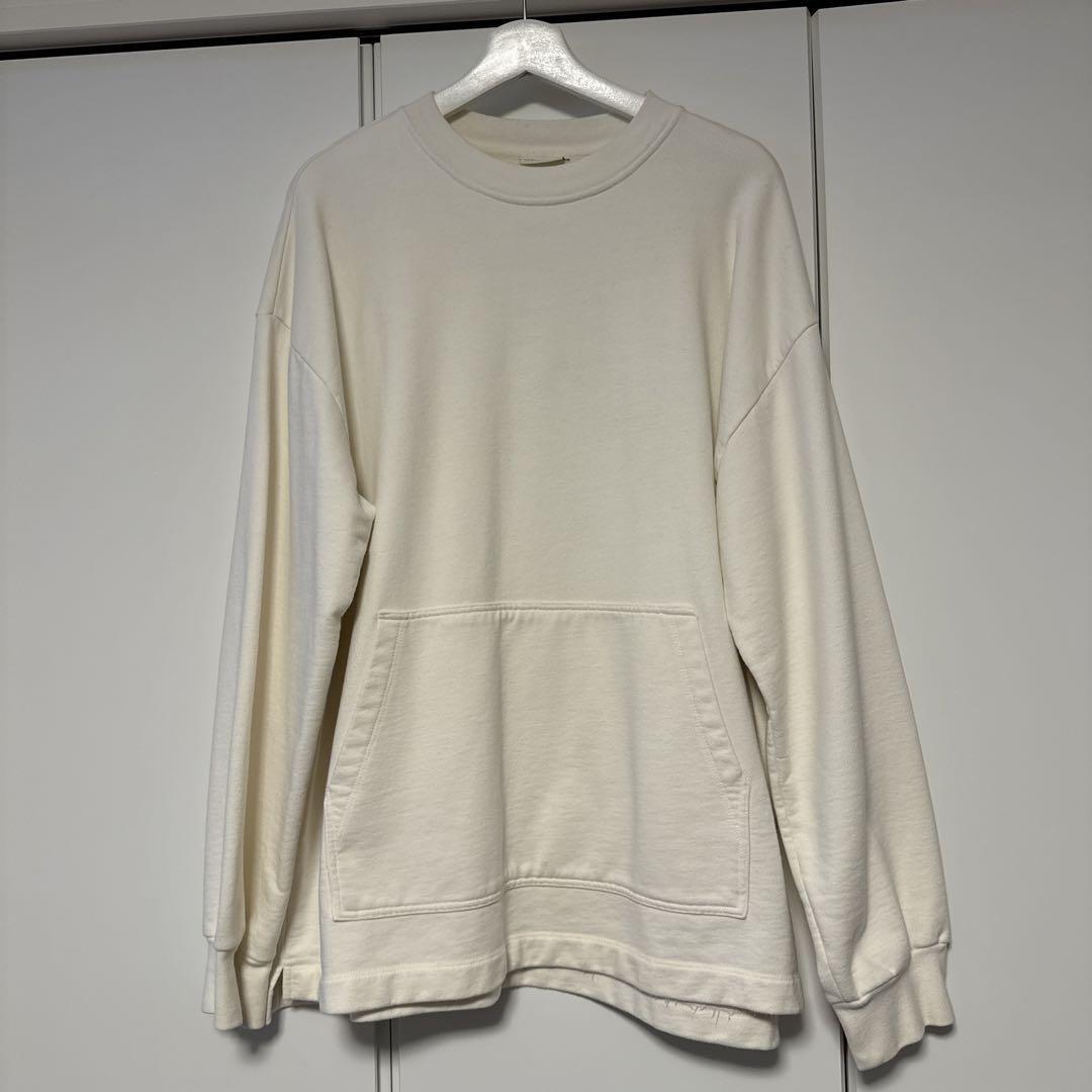 DRIES VAN NOTEN Pullover Sweatshirt Ivory Cotton Size-M Used | eBay 