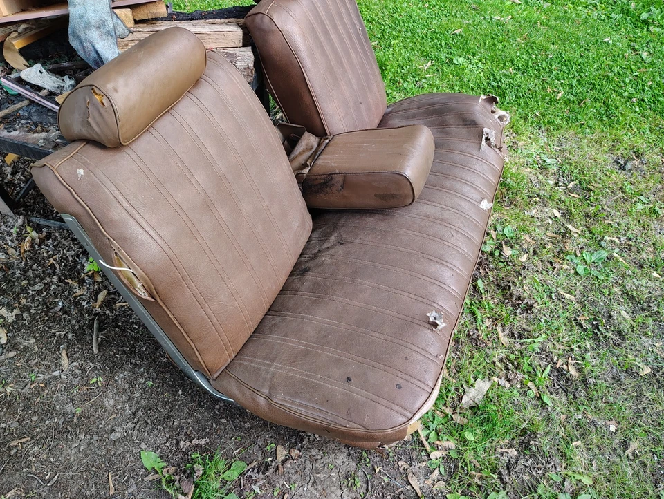 Buick Skylark GS Chevelle SS 442 GTO 1968-72 2 puertas reposabrazos central asiento de banco delantero Foto 3 de 4