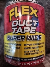 Flex Duct Tape Super Wide Waterproof Tape - Black
