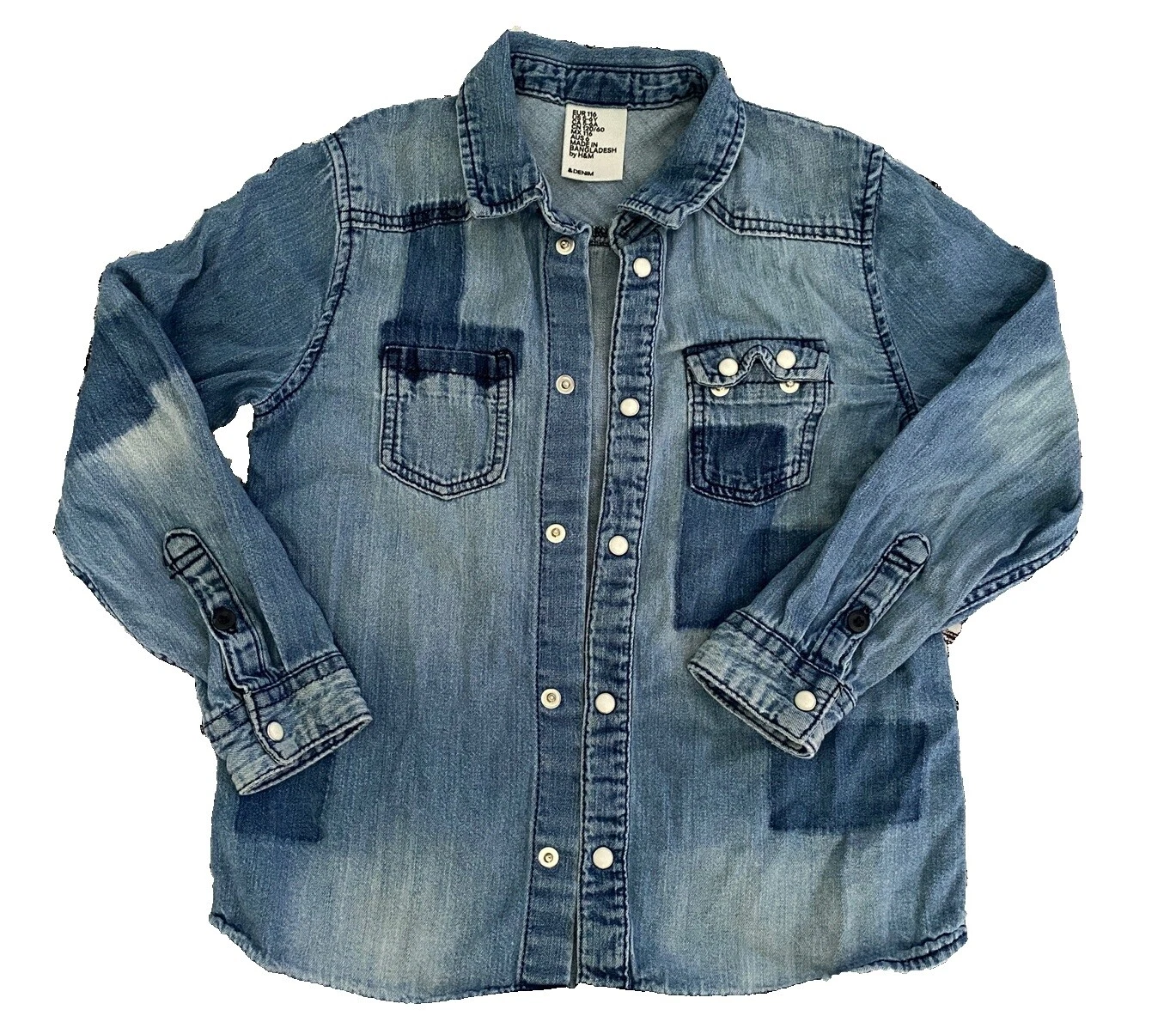 Ropa Abrigada H&M Azul Bebé Niñas