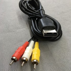 AV Cable for Sega Dreamcast Console Composite RCA Audio Video TV Lead 1.8m/6ft