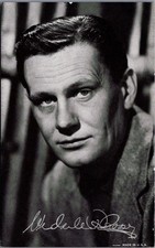 Audie Murphy Mutoscope Card Photo Postcard Vintage Hollywood Actor Star