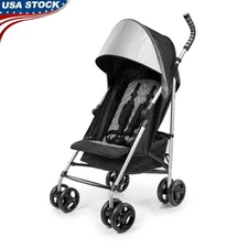 Lightweight Baby Stroller Foldable Travel 5-Point Harness Compact Storage New