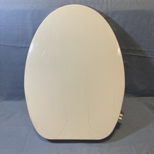 Elongated Bidet Toilet Seat with Quiet Close Non-Electric White Clirass Open Box