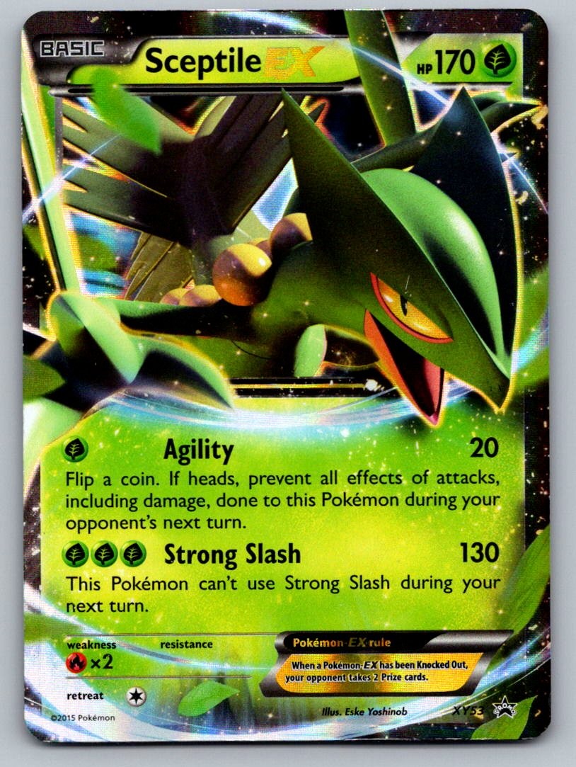 Sceptile EX XY53 Holo Promo XY Promo Pokemon Heavily Played