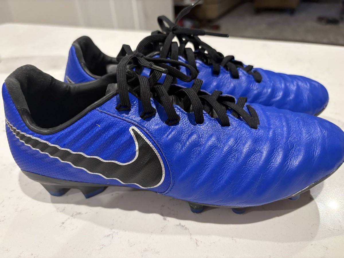 Nike Legend 7 Pro AG-PRO Soccer Cleats Mens Size 7.5 Racer Blue