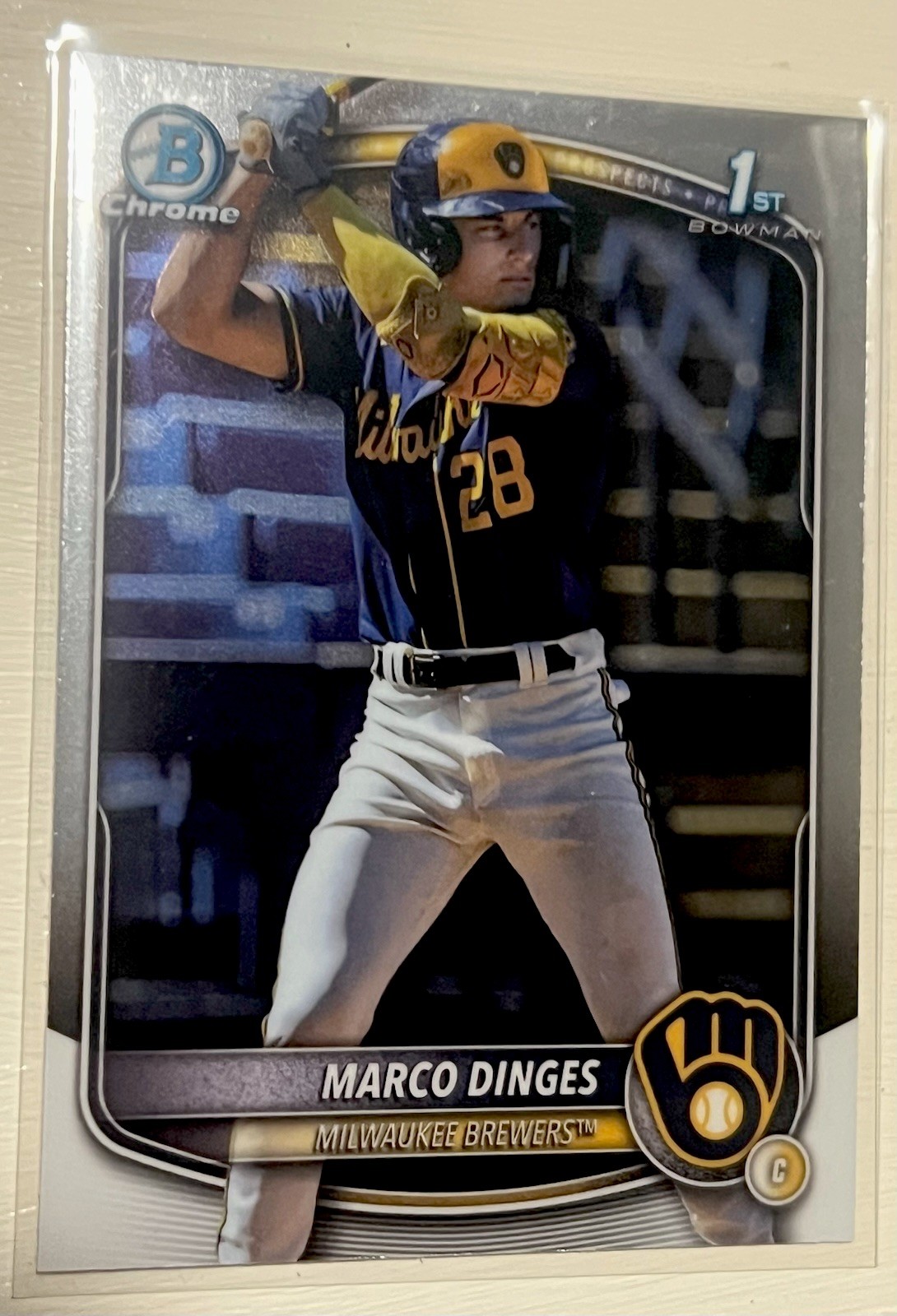 2025 Bowman Chrome Marco Dinges 1st Bowman #BCP-183