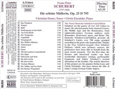 SCHUBERT: DIE SCH NE M LLERIN NEW CD