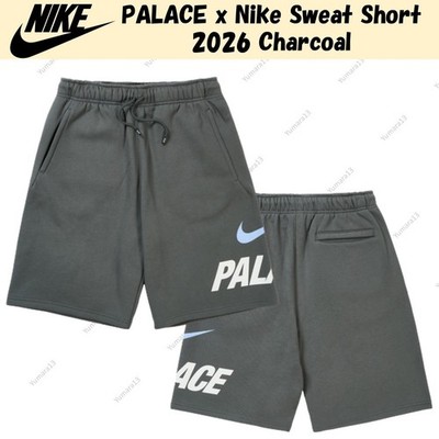PALACE x Nike Sweat Short 2026 Charcoal