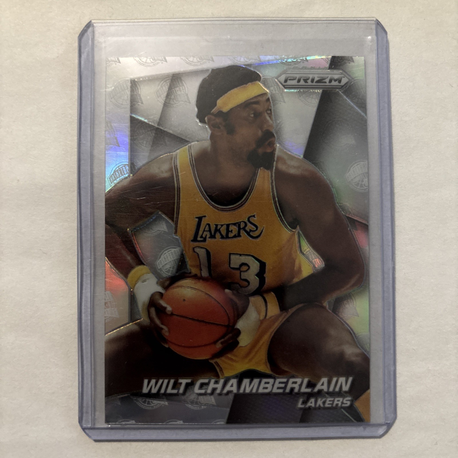 2014-15 Panini Prizm Wilt Chamberlain Silver Prizm #21 - Lakers
