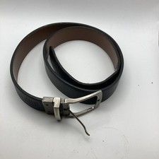 Men's Genuine Cowhide FULL GRAIN Leather Belt, 1 1/4  width YOLZ Brown