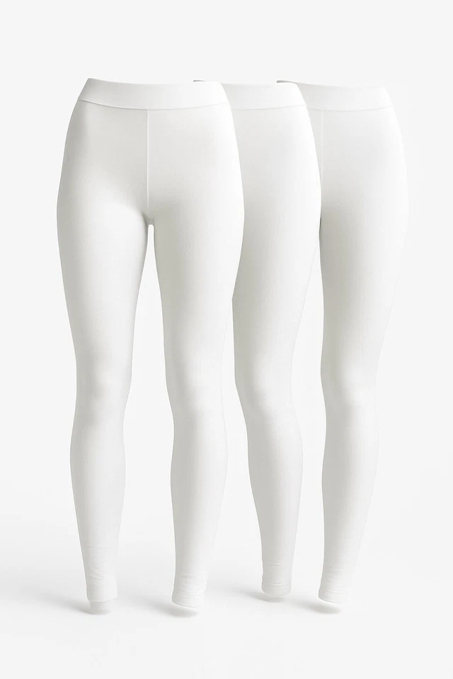 3er Pack Damen Leggings schwarz Schöller Größe 38