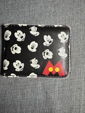 Buckle-Down Men's Bi-fold Wallet -  Disney Mickey Mouse Print