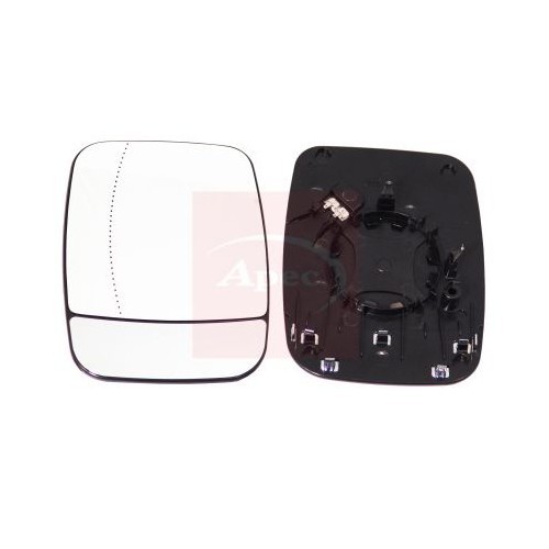 For FIAT TALENTO 296 2016 on MIRROR GLASS LH DEAD ANGLE MIRROR ASPHERICAL AMG206