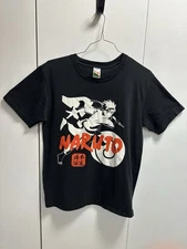 Naruto T-Shirt Max Limited Japan Official Anime Tee Black Size Large Rare