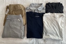 Huge Boys Lot Size L 10 12 Winter Billabong J Crew Abercrombie New TCP PANTS