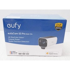 Anker Eufy eufyCam S3 Pro Add-On Camera 4K 8MP AI Face Recognition IP67 F1.0
