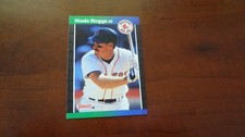 1989 DONRUSS # 68  WADE BOGGS   BASEBALL CARD