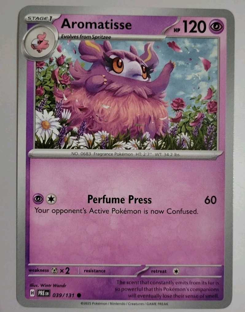 Pokémon TCG - Prismatic Evolutions: Aromatisse (039/131) - Common - Near Mint