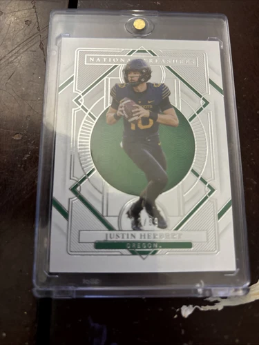 2021 Panini National Treasures Collegiate - Justin Herbert #12 /99