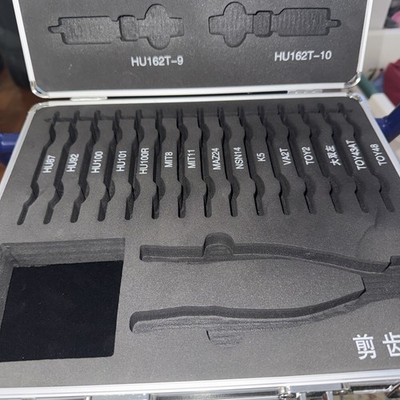 2 in 1 ORIGINAL LISHI 32 TOOL CARRY STORAGE CASE LOCKSMITH LISHI HAND TOOLS NEW