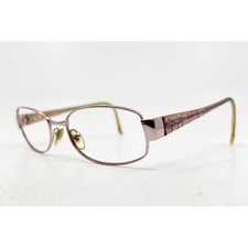Salvatore Ferragamo 171 611 Womens Eyeglasses Rose Gold Oval Frame 52-17-135