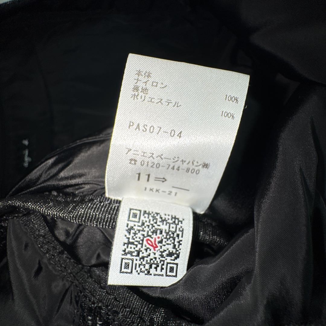 agnes b nylon backpack A4 compatible double zippe… - image 10