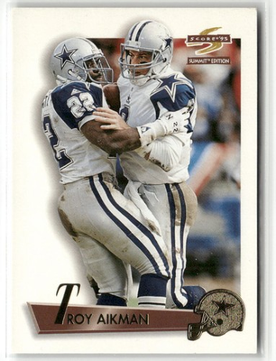#ad 1995 SUMMIT #35 TROY AIKMAN DALLAS COWBOYS $1.79