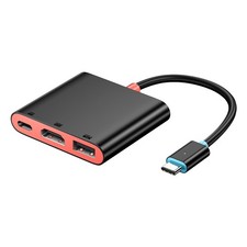 3  in  1 Type  C Multiport Hub 4K 60Hz HD HUB Converter Docking Dock For Switch 2