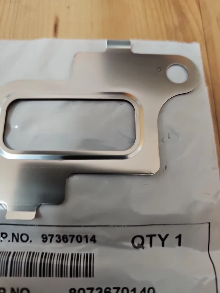 👍🏽 💵 💰 👏GM OEM 06-09 Sistema de emisiones Express 2500-Junta de válvula Egr 97367014 Foto 4 de 4