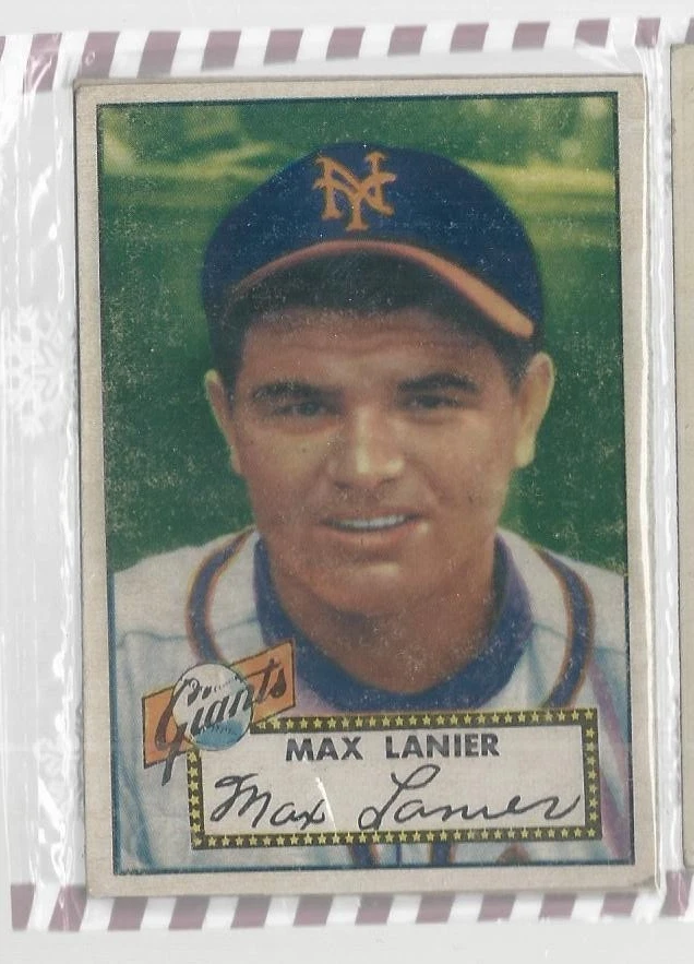 1952 Topps Navidad Rack Pack Billy Martin novato ¡delantero y central!! Foto 2 de 4