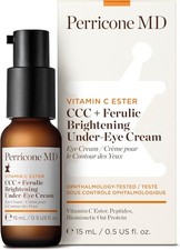 Image of Perricone MD Vitamin C Ester CCC+ Ferulic Brightening Under-Eye Cream, 0.5 fl. 