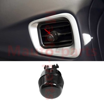 Black A/C Vent Control Adjust Switch Knob For Aston Martin DB11 Vantage 4.0