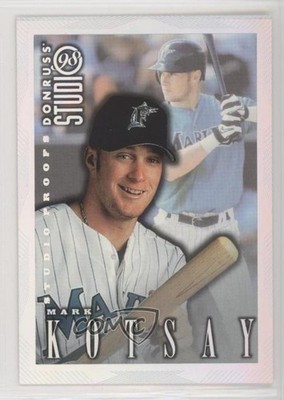 1998 Donruss Studio Studio Proofs /1000 Mark Kotsay #145 0a3