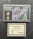 First And Last Silver Roosevelt Dimes 1946 And 1964 W/ COA