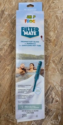 FROG Filter Mate for Hot Tubs Prefilled Sanitizing Mineral Dispenser Stick 